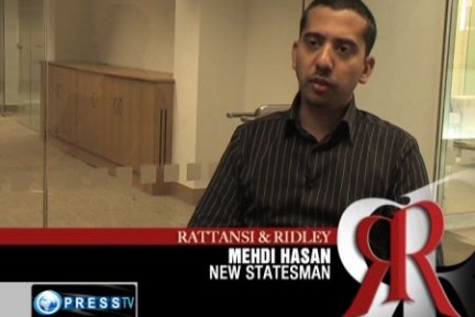 Mehdi Hasan appears on Iranian state TV