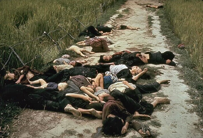 The aftermath of the My Lai massacre (photo credit: Ronald L. Haeberle)