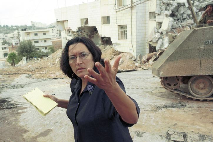 Veteran Haaretz reporter Amira Hass. Photo: Yossi Zamir/Flash90