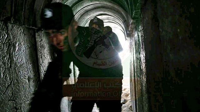 Palestinian teen in model terror tunnel