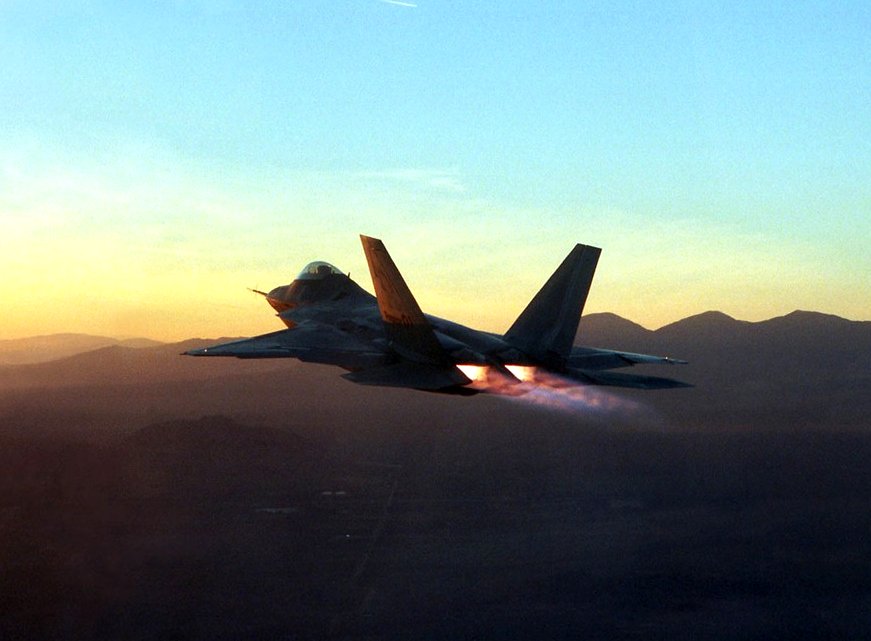 F-22A Raptor - one thing you can never have too many of.  (Image via blueforcetracker.com)
