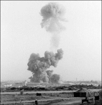 The U.S. Marines HQ immediately following the huge detonation in Oct. 1983. “The largest non-nuclear explosion that had ever been detonated on the face of the Earth.” Although Hizbullah and IRGC were believed to have planned and executed the attack, no arrests were ever made.