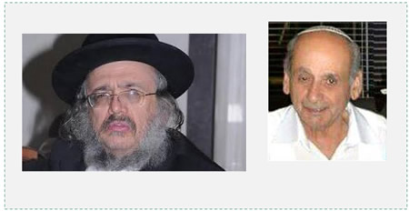 Left: Yeshaiahu Akiva Krishevsky (Kol Hazman website, October 13, 2015). Right: Haim Haviv (photo courtesy of the family)