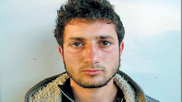 Amjad Awad (pictured) and his cousin Hakim Awad killed Ehud and Ruth Fogel and their three children in their West Bank home in 2011. They have been getting foreign aid since they were convicted for life 