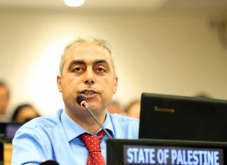 Palestinian diplomat: We’ll continue teaching our kids to throw stones