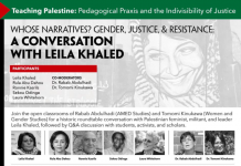Invoke US Law to Push a Convicted PFLP Felon Off the Program