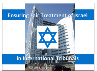 Webinar: Ensuring Fair Treatment of Israel in International Tribunals with HE Daniel Taub