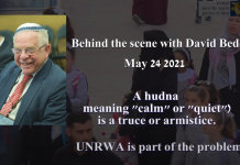 Behind the scene with David Bedein – May 24, 2021