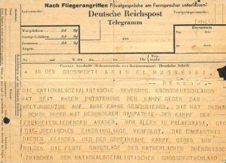 The Recent Discovery of Heinrich Himmler’s Telegram of November 2, 1943, the Anniversary of the Balfour Declaration, to Amin al-Husseini, Mufti of Jerusalem
