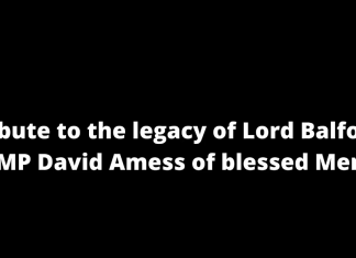 Discussion Led by David Bedein – Balfour Day 2021- screening movie: THE FORSAKEN PROMISE