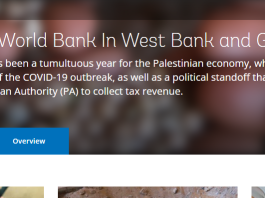 The World Bank In West Bank and Gaza