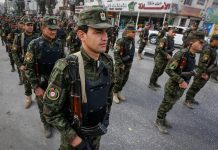 Who arms the Palestine Security Service, the armed forces of the PLO