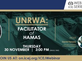UNRWA: Facilitator of Hamas