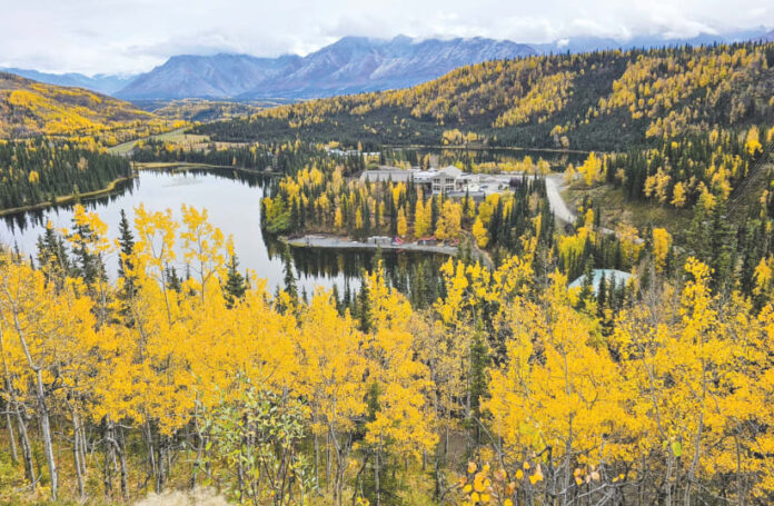 GLACIER VIEW resort in Alaska, nestled amid vibrant autumn forests and near the enchanting Matanuska Glacier, offers a serene escape for families. It seamlessly blends adventure and tranquility in a breathtaking natural setting, says the writer. (photo credit: Courtesy Noam Bedein)