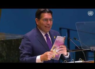 Danon reads from PA textbook glorifying mass murderer
