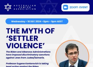 THE MYTH OF “SETTLER VIOLENCE” with Prof Eugene Kontorovich