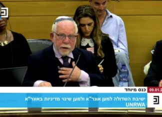 UNRWA Exposed by David Bedein at Knesset January 9, 2024