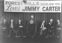 When Jimmy Carter Spoke In Forest Hills