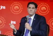 Israel will not forget about hostages or destroying Hamas, Dermer tells JNS