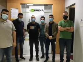 No one asks these Palestinian Arab engineers if they will refrain from incitement Palestinian engineers employed by Nvidia (Courtesy)