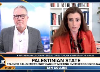 UK: Natasha Hausdorff discusses proposed UK recognition of a Palestinian State on Talk TV