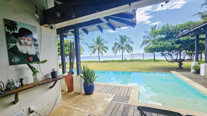 The Chabad House overlooking the Pacific in Playa Venao stands as an unlikely yet essential sanctuary where structure and nature meet to support Israeli combat veterans in recovery. (photo credit: NOAM BEDEIN)