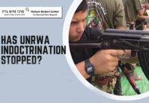 Has UNRWA Indoctrination Stopped?